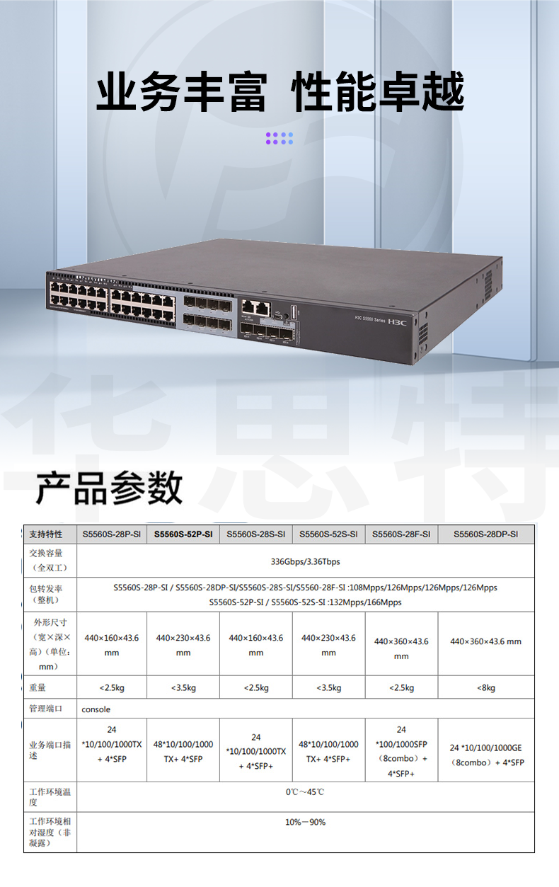 華三交換機(jī) LS-5560S-28DP-SI