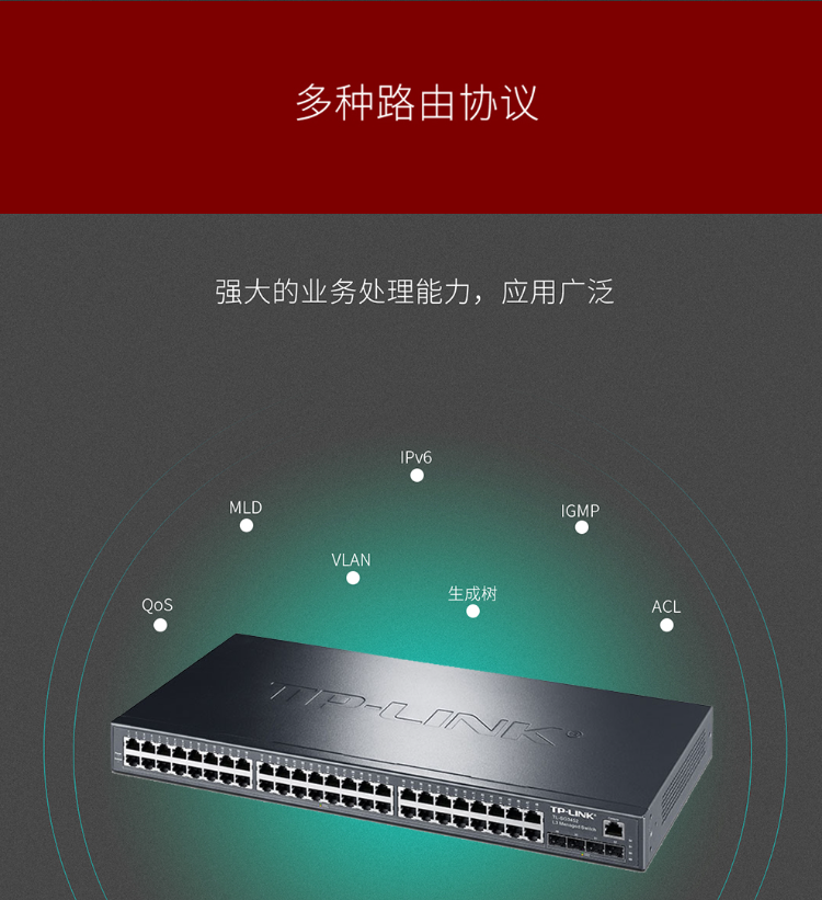 TP-LINK 全千兆三層網(wǎng)管交換機(jī)