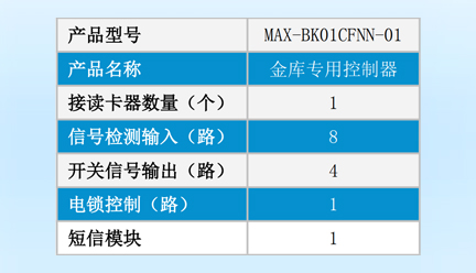 邁斯智能門禁系統(tǒng)-MAX-BK01CFNN-01