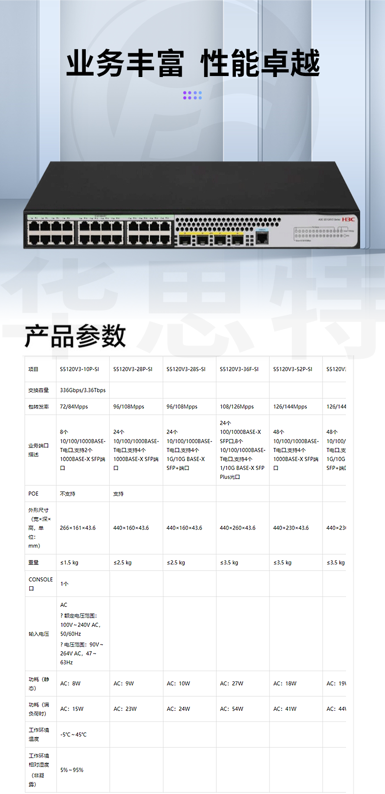 H3C交換機(jī) LS-5120V3-28P-SI