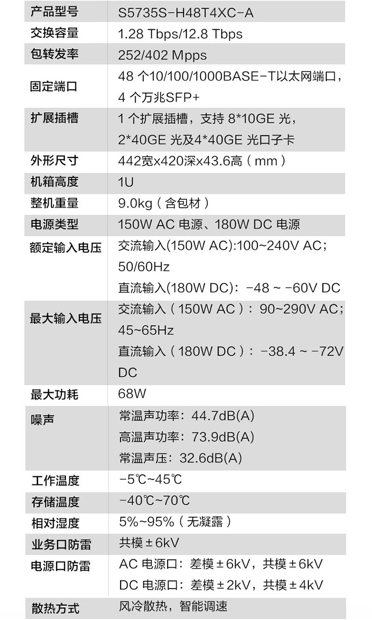 華為核心交換機(jī)