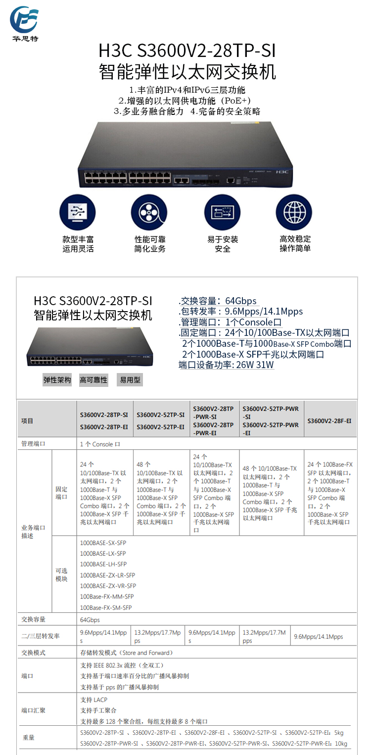 華三 智能網(wǎng)管企業(yè)級交換機(jī)