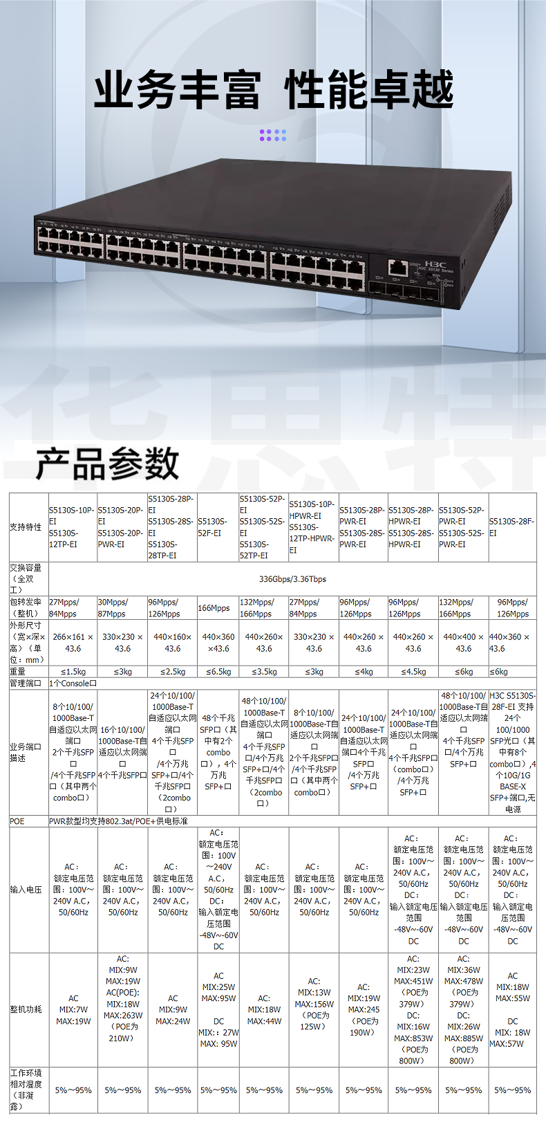 H3C交換機(jī) LS-5130S-52P-PWR-EI